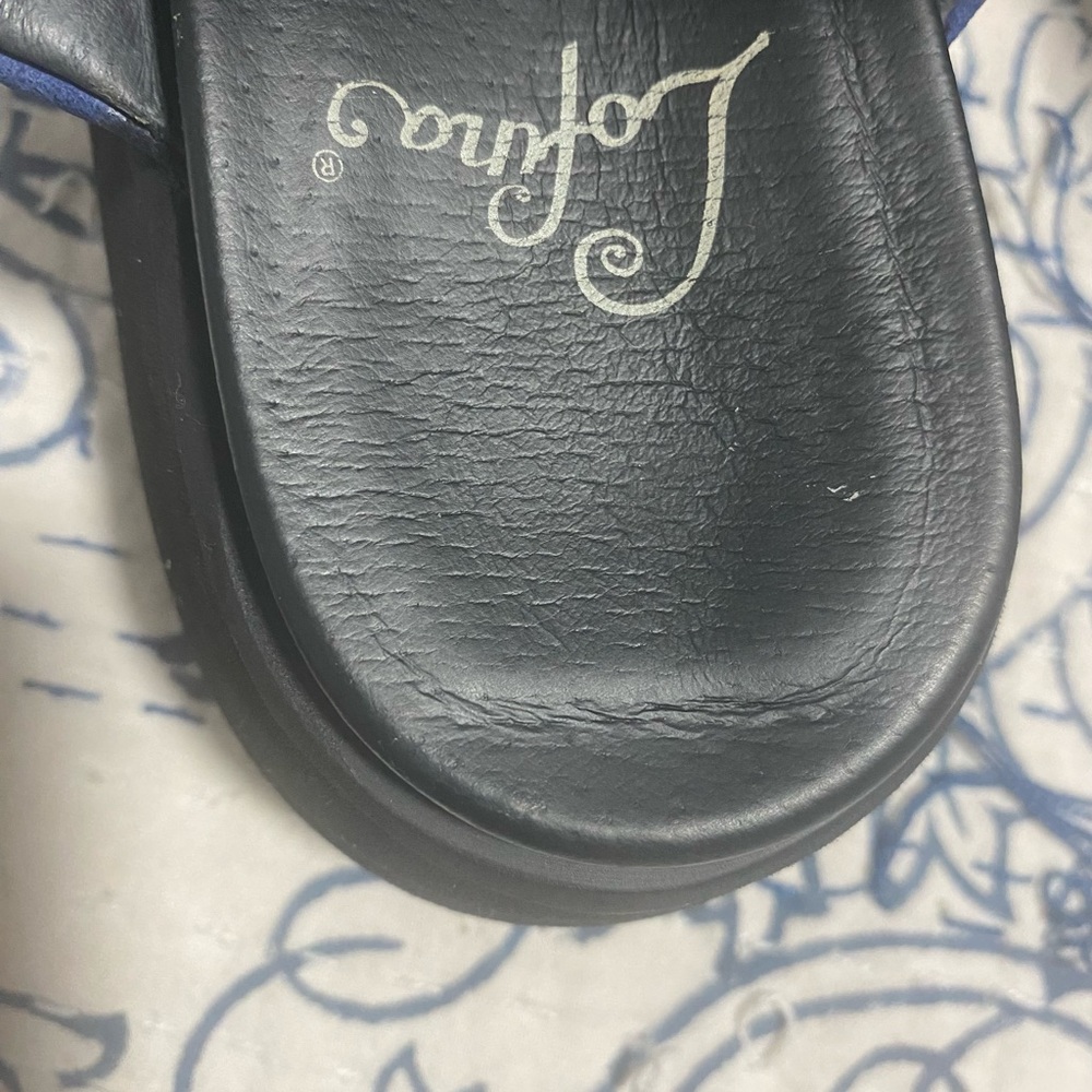 Lofina Size 41 US 11 Leather Platform Sandals - Picture 7 of 7